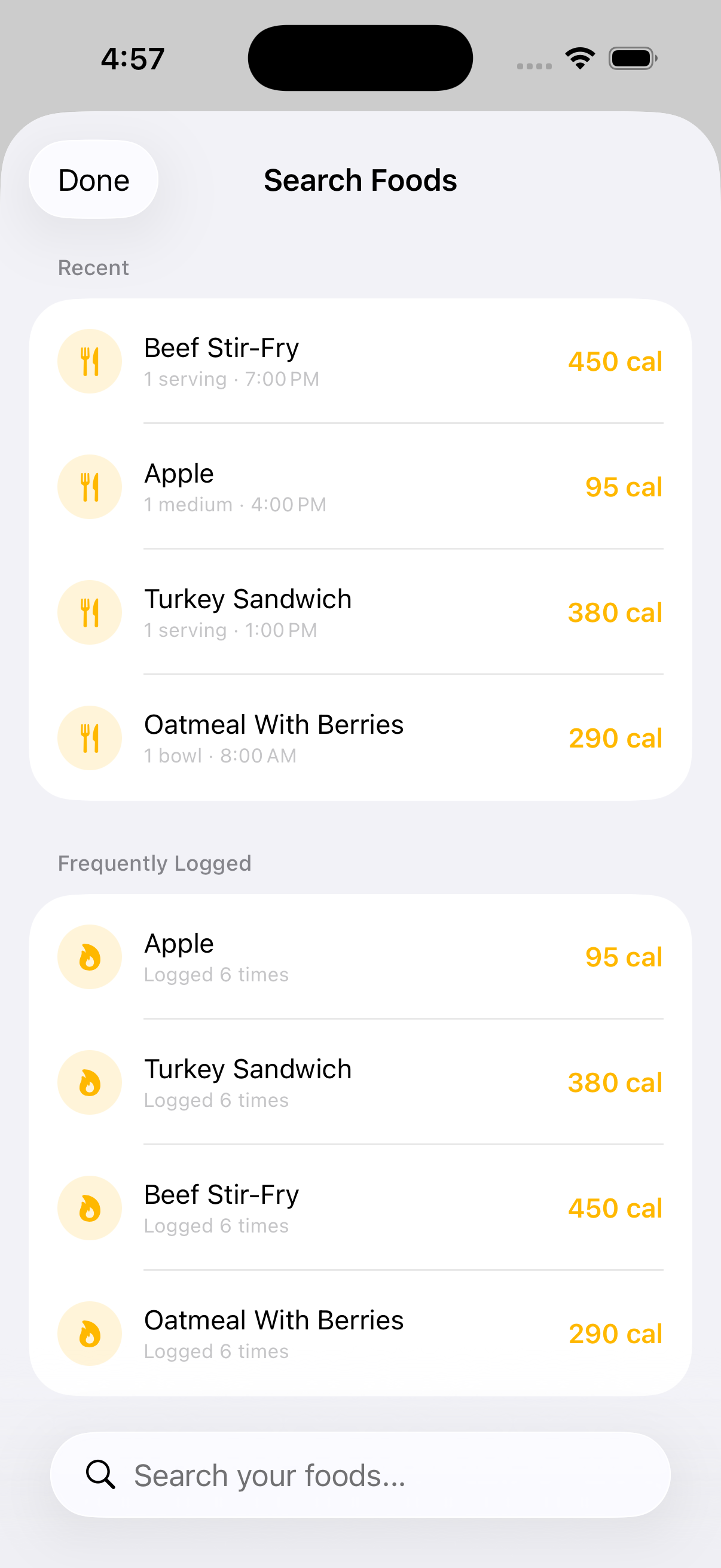 Food Search